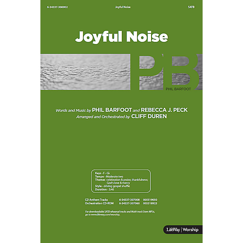 Joyful Noise - Downloadable Soprano Rehearsal Track