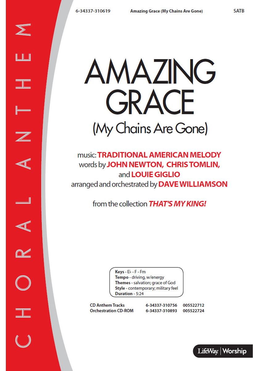 Amazing Grace (My Chains Are Gone) Downloadable SplitTrack