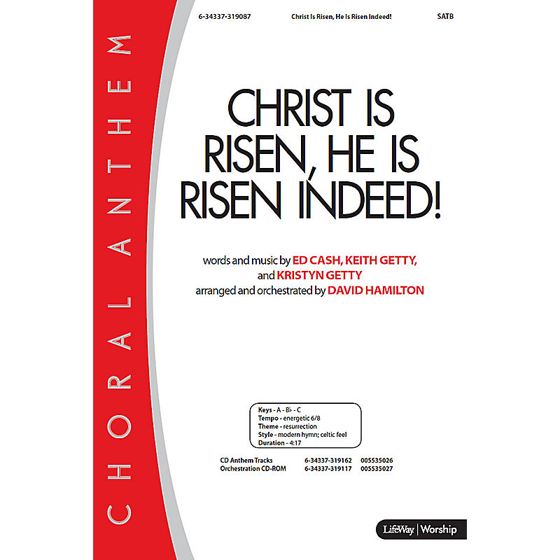 Christ Is Risen, He Is Risen Indeed - Anthem Accompaniment CD