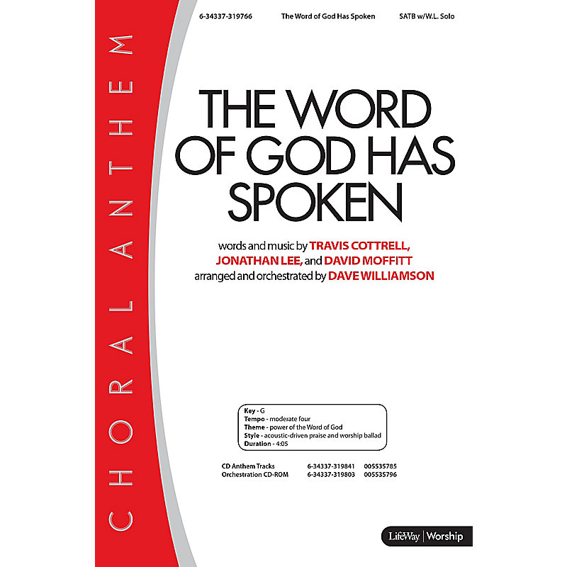 The Word of God Has Spoken - Anthem (Min. 10)