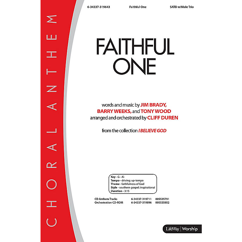 Faithful One - Anthem (Min. 10)