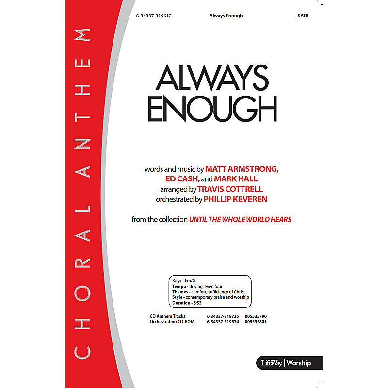 Always Enough - Orchestration CD-ROM