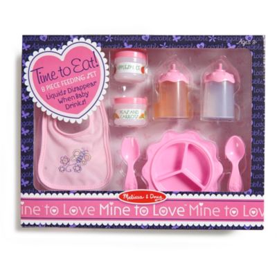 melissa & doug time to eat feeding set