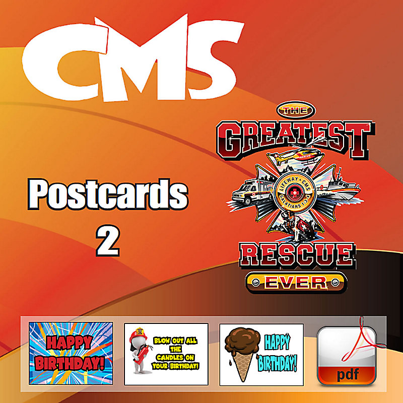 CMS The Greatest Rescue Ever - Downloadable Postcards #2