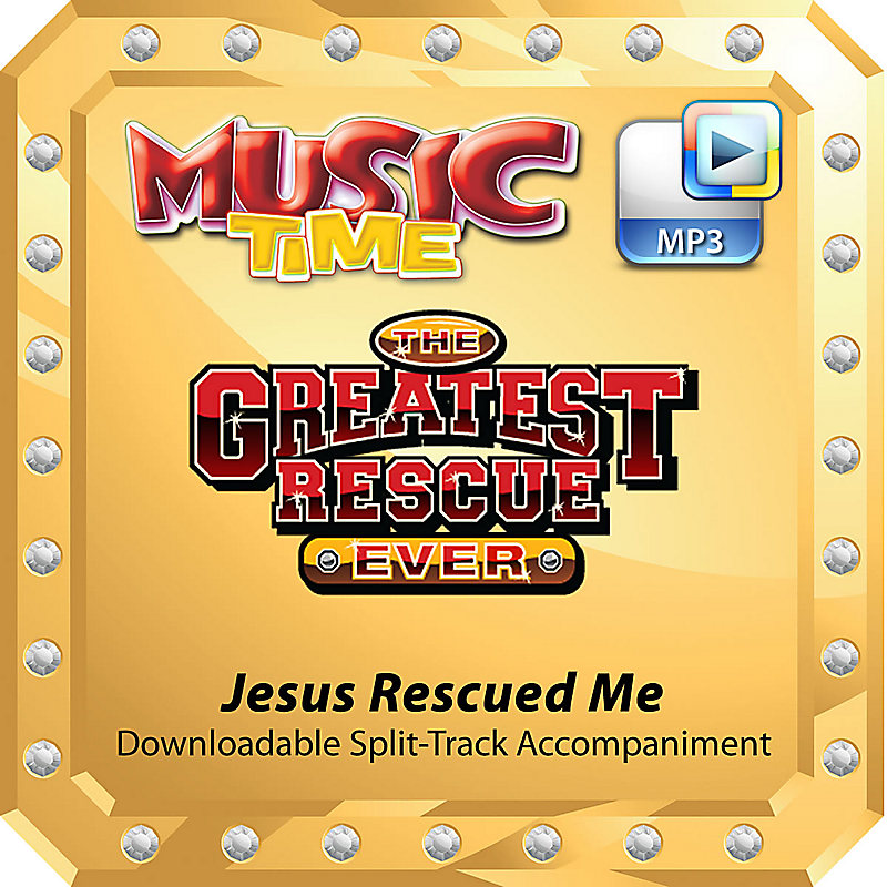 Jesus Rescued Me - Downloadable Split-Track Accompaniment Track