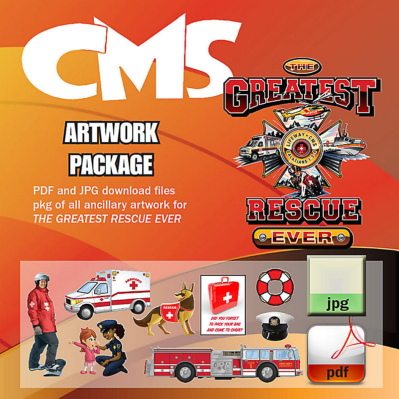 CMS The Greatest Rescue Ever - Downloadable Artwork Package