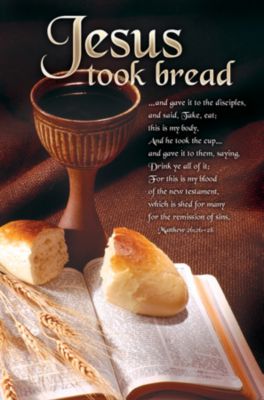 Jesus Took the Bread - Communion Bulletin | LifeWay Christian Bulletin