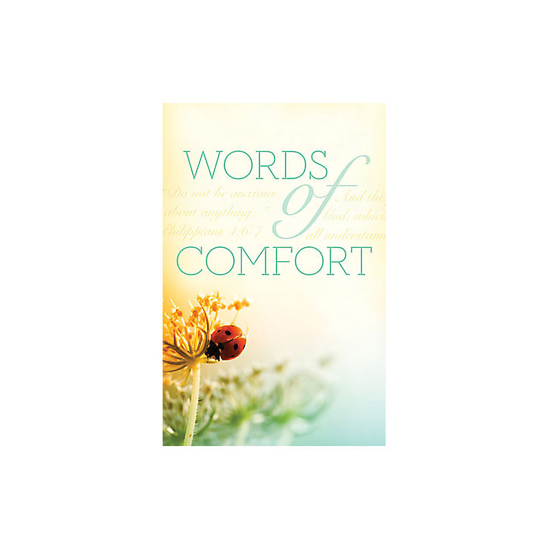 Words of Comfort Tract (Pack of 25)