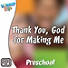 Lifeway Kids Worship: I Thank You God For Making Me - Audio