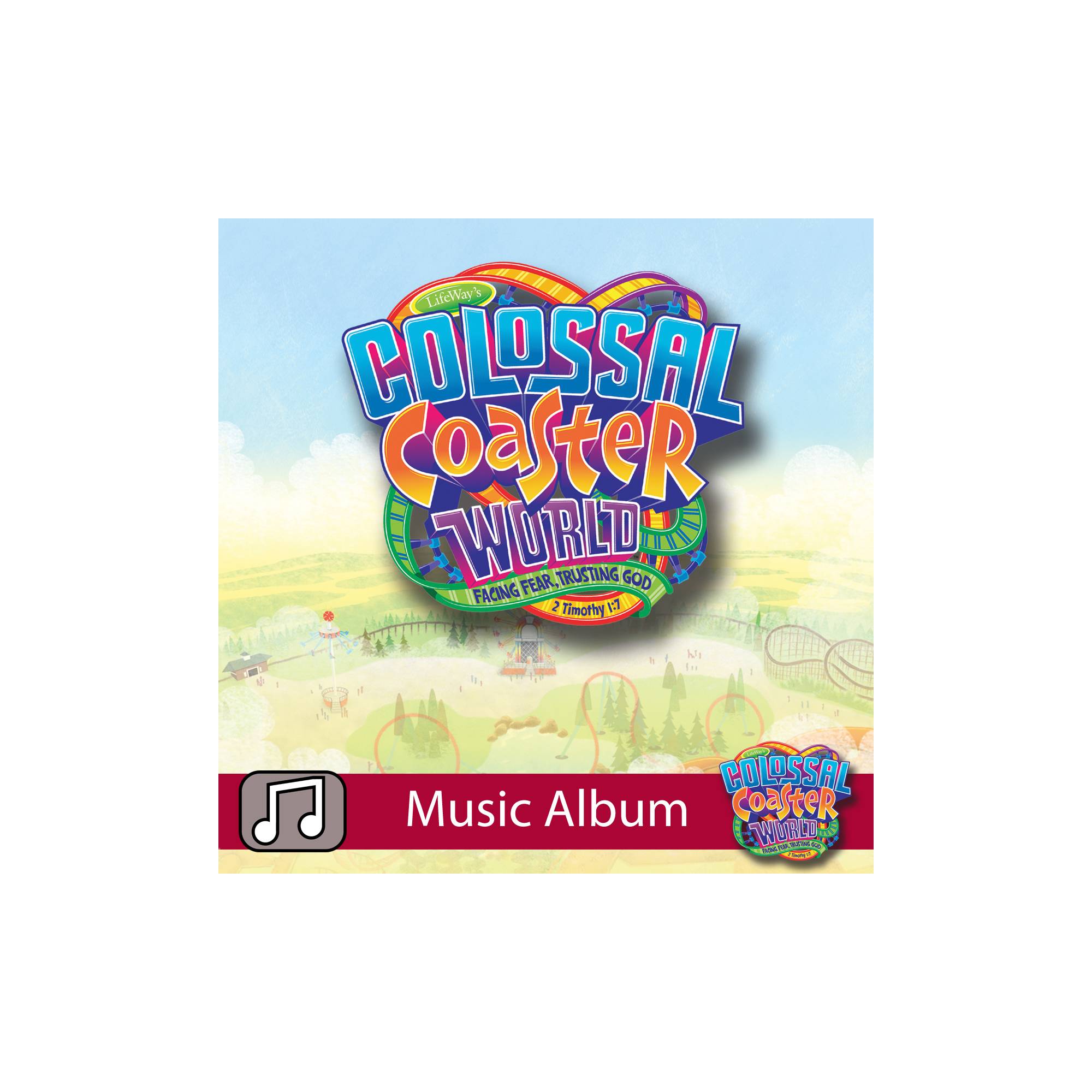 Lifeway Kids Worship Colossal Coaster World Audio Music Album