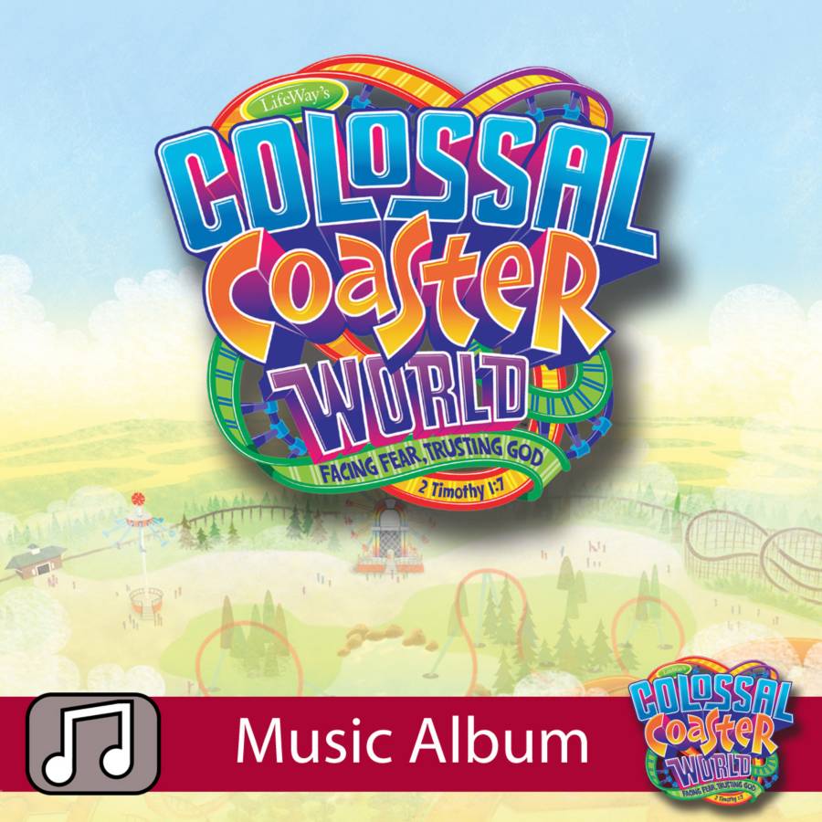 Lifeway Kids Worship Colossal Coaster World Audio Music Album