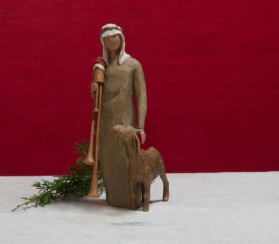 willow tree zampognaro shepherd