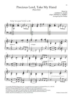 Precious Lord, Take My Hand - Downloadable Piano Arrangement - Lifeway