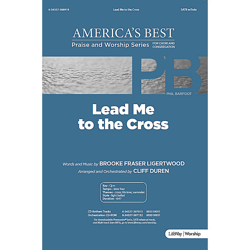 Lead Me to the Cross - Downloadable Stem Tracks