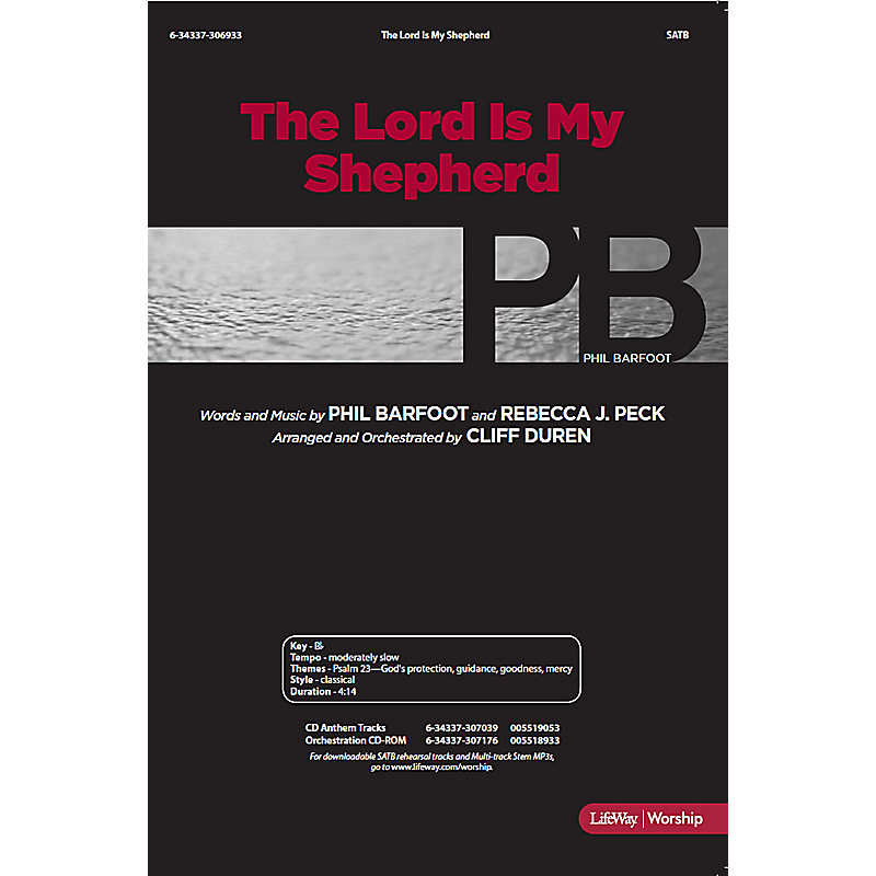The Lord Is My Shepherd - Downloadable Stem Tracks