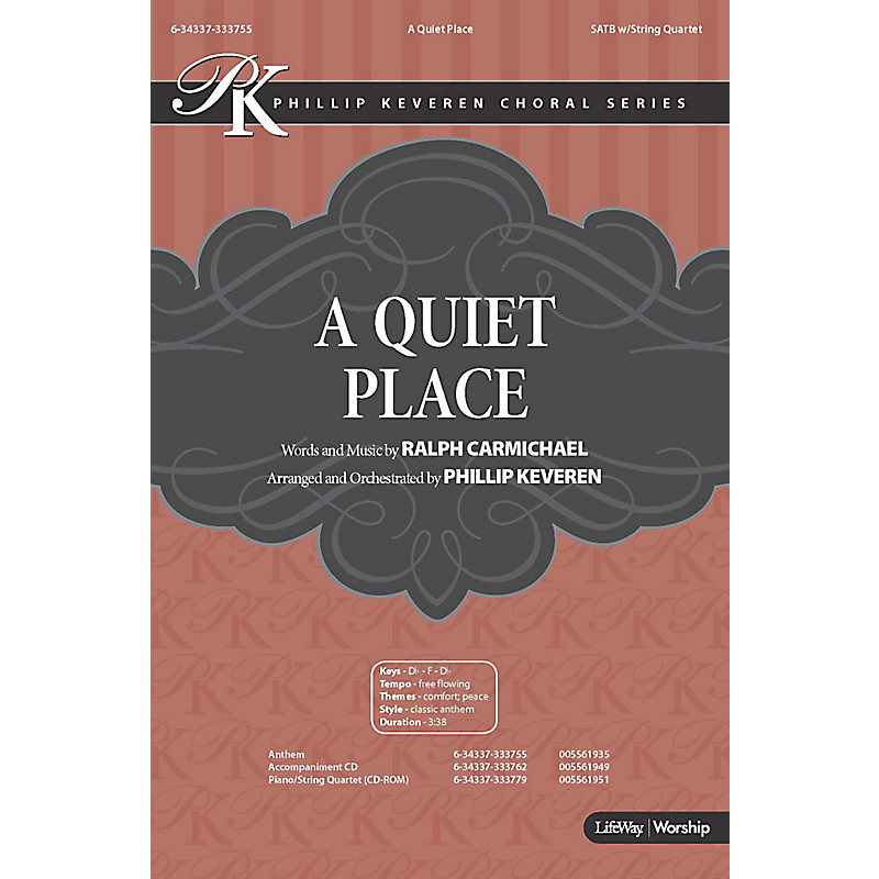 A Quiet Place - Downloadable Split-Track Accompaniment Track