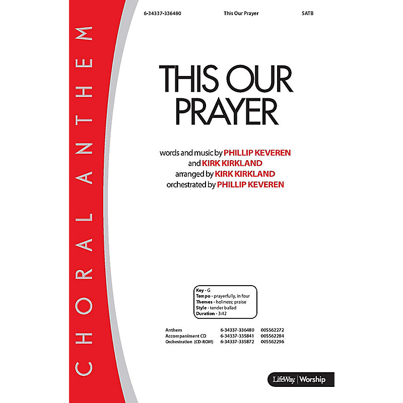 This Our Prayer - Downloadable Orchestration