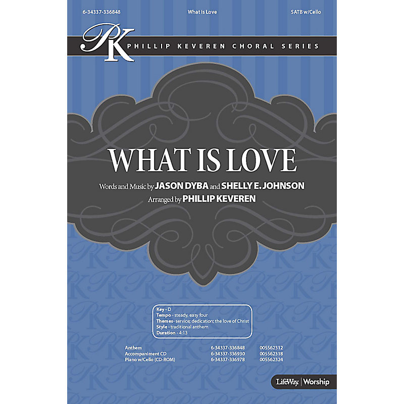 What Is Love - Piano w/ Cello CD-ROM