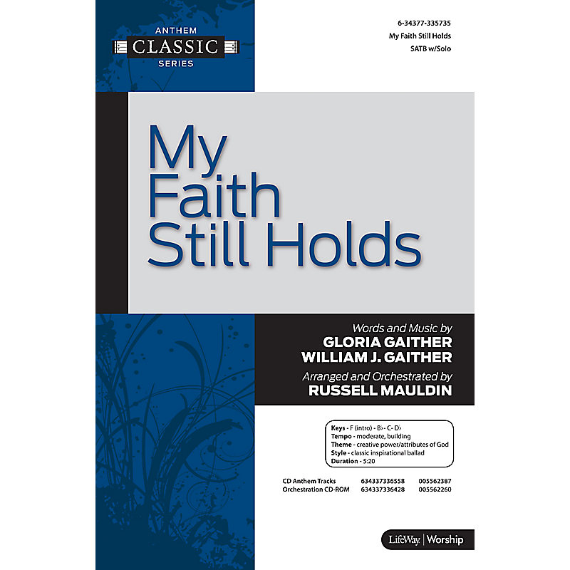 My Faith Still Holds - Anthem (Min. 10)