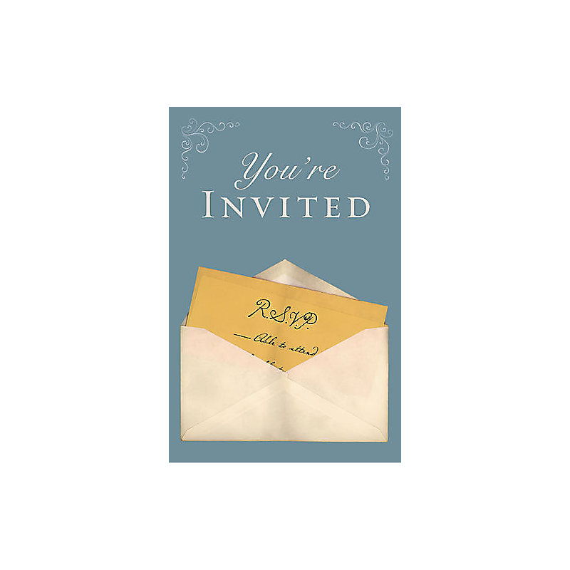 You're Invited Tract - KJV (Pack of 25)