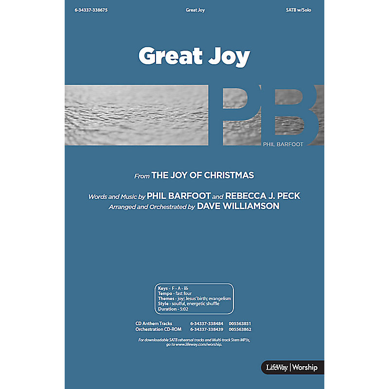 Great Joy - Orchestration CD-ROM