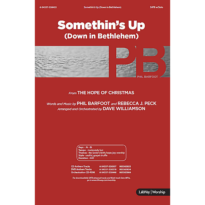 Somethin's Up (Down in Bethlehem) - Orchestration CD-ROM