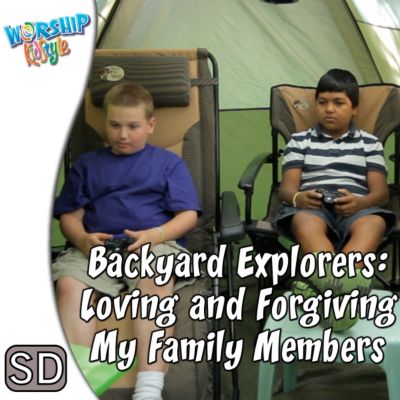 Lifeway Kids Worship: Backyard Explorers: Loving and Forgiving My Family Members - Application Video
