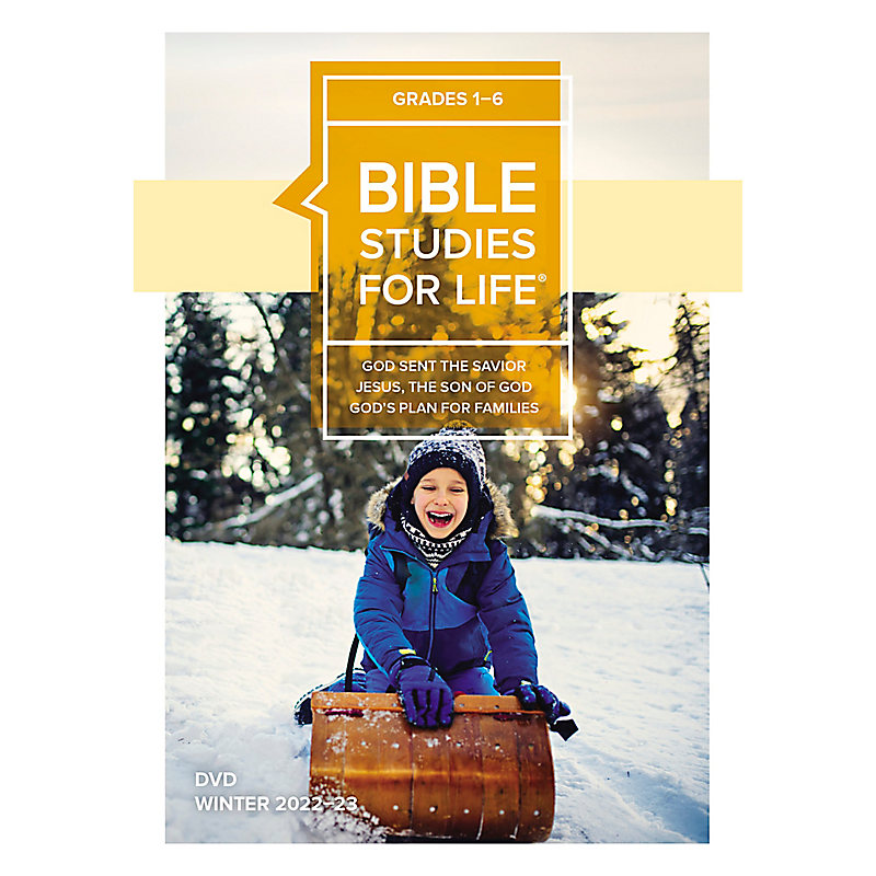 Bible Studies For Life: Kids Grades 1-6 Life Action DVD Winter 2023