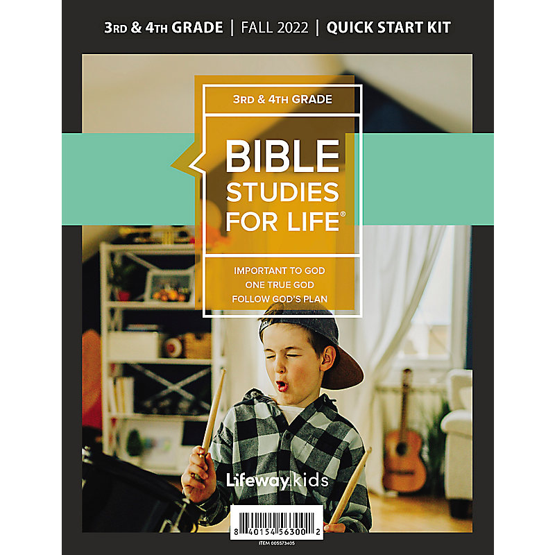 Bible Studies For Life: Kids Grades 3-4 Quick Start Kit Fall 2022