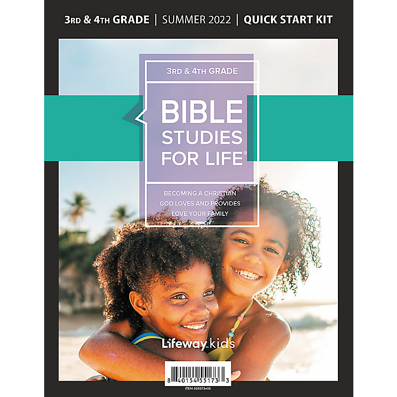 Bible Studies For Life: Kids Grades 3-4 Quick Start Kit Summer 2022