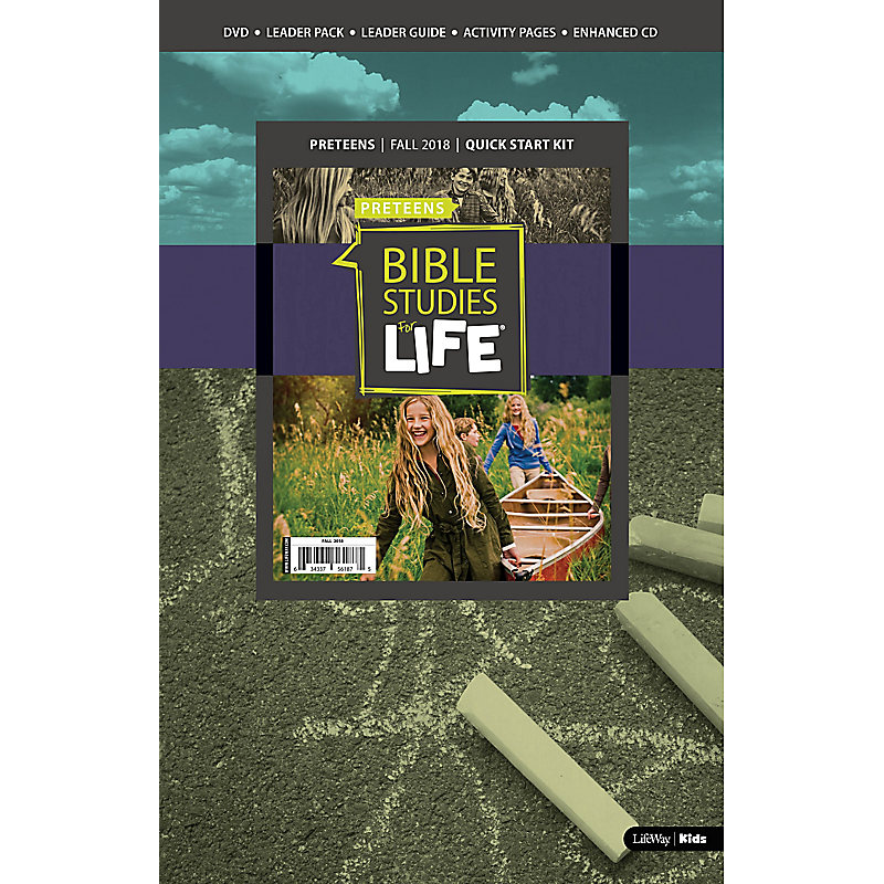 Bible Studies for Life Kids Preteen Quick Start Kit Fall 2018