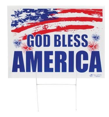 God Bless America Yard Sign | LifeWay Christian