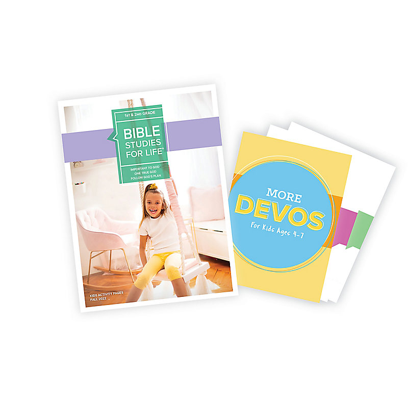 Bible Studies for Life: Grades 1-2 Activity Pages/More Bundle Fall 2022