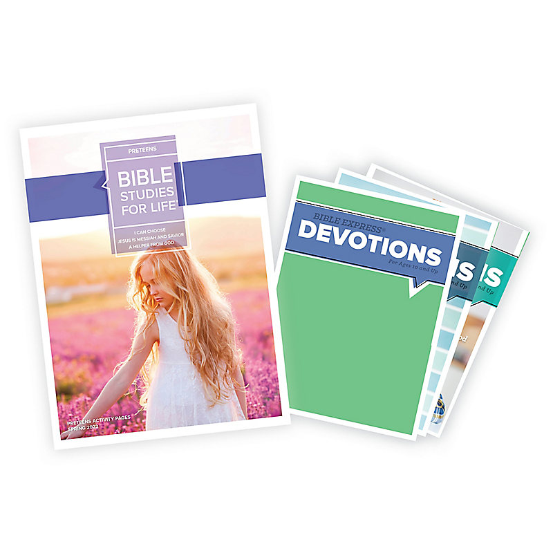 Bible Studies for Life: Preteen Activity Pages/Bible Express Bundle Spring 2022