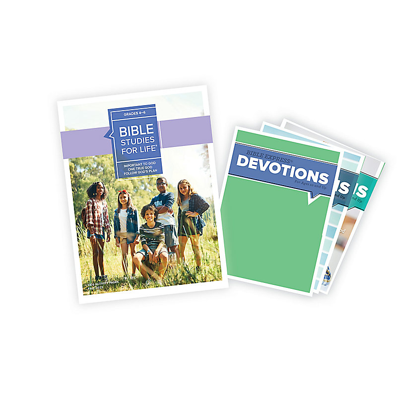 Bible Studies for Life: Grades 4-6 Activity Pages/Bible Express Bundle Fall 2022