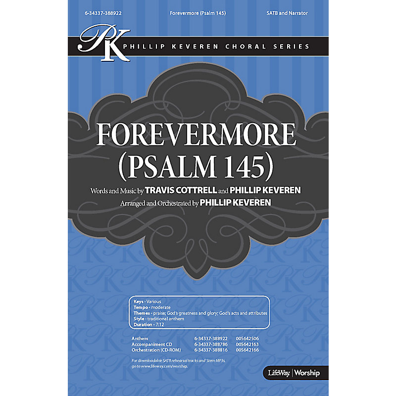 Forevermore (Psalm 145) - Orchestration CD-ROM