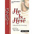 He Is Here - Accompaniment DVD