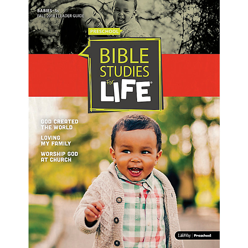 Bible Studies for Life Babies-5s Leader Guide Fall 2018