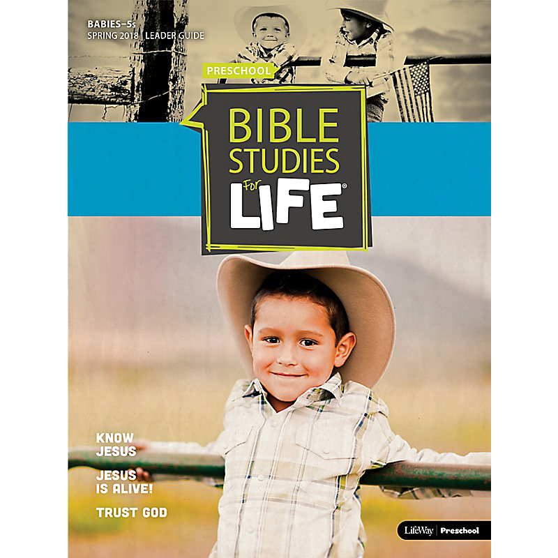 Bible Studies For Life: Babies-5s Leader Guide  Spring 2018