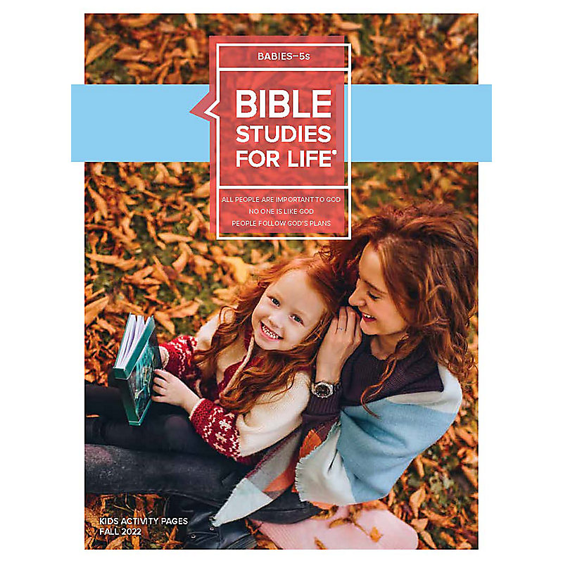 Bible Studies For Life: Babies-5s Activity Pages Fall 2022