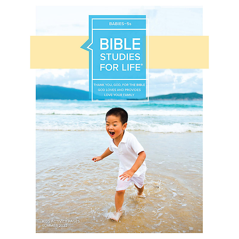 Bible Studies For Life: Babies-5s Activity Pages Summer 2022