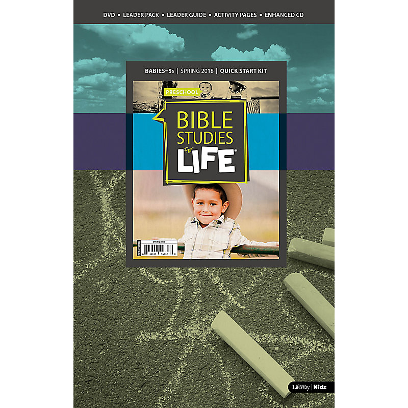 Bible Studies For Life: Babies-5s Quick Start Kit  Spring 2018