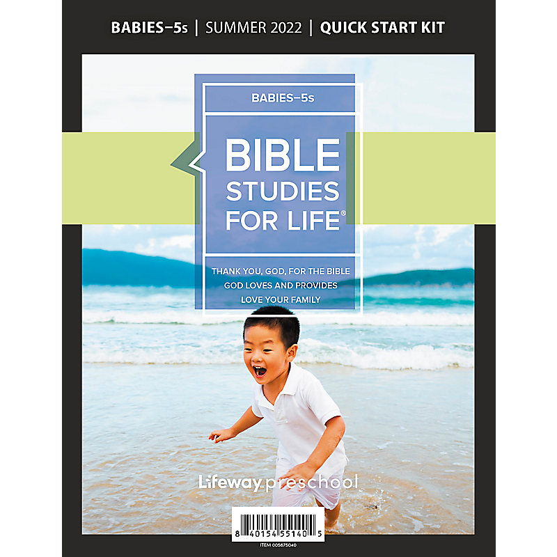 Bible Studies For Life: Babies-5s Quick Start Kit Summer 2022