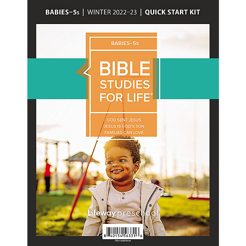 Bible Studies For Life: Babies-5s Quick Start Kit Winter 2023