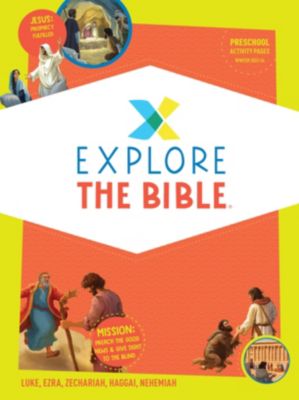 Explore the Bible Preschool Activity Pages Winter 2024 Lifeway