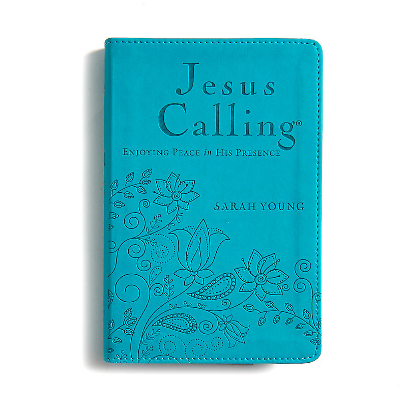 Jesus Calling - Deluxe Edition Teal Cover