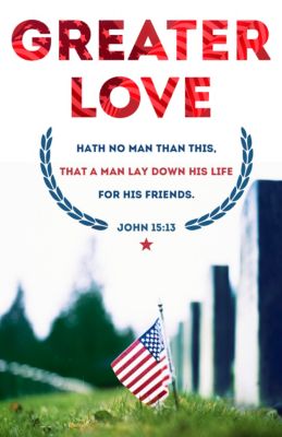 Memorial Day - Bulletin (Pkg 100) Memorial Day - Lifeway