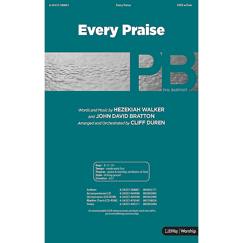 Every Praise - Downloadable Anthem (Min. 10)