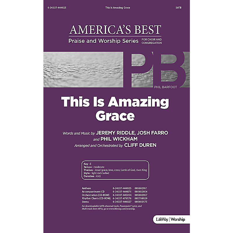This Is Amazing Grace - Downloadable Split-Track Accompaniment Track