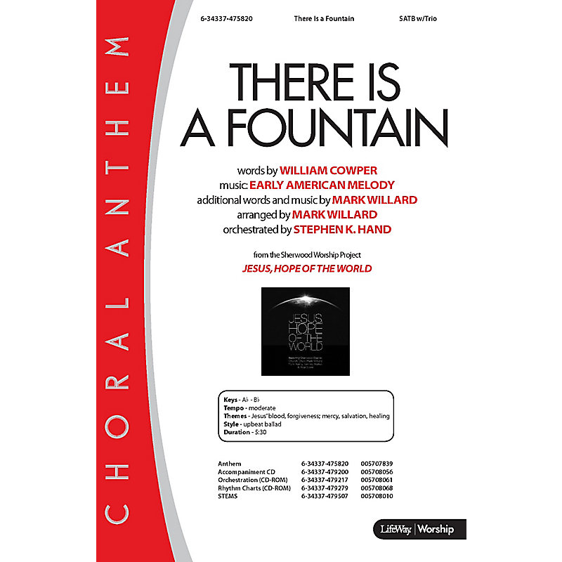 There Is A Fountain - Downloadable Rhythm Charts